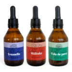 Combo de doble extracto de Tremella, Shiitake y Cola de Pavo Fungiteca
