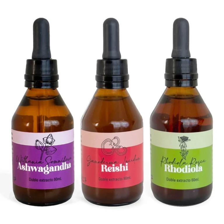 Combo Menopausia de Ashwagandha, Reishi y Rhodiola Fungiteca